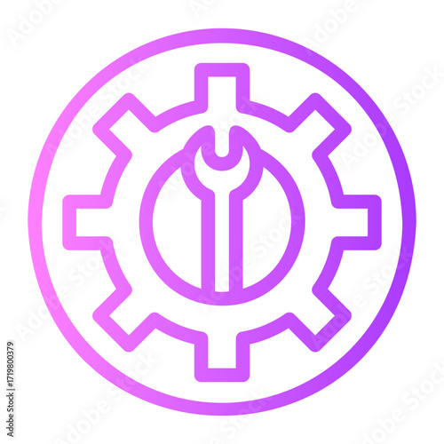 settings gradient icon