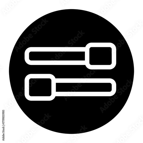 adjust glyph icon