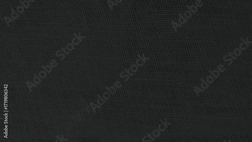 Black Burlap background. Background texture using sacking material. Vector illustration.