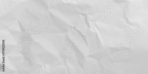 White recycled craft paper texture as background. Grey paper texture, Old vintage page or grunge vignette of old newspaper. Pattern rough art creased grunge letter. Hardboard with copy space for text.