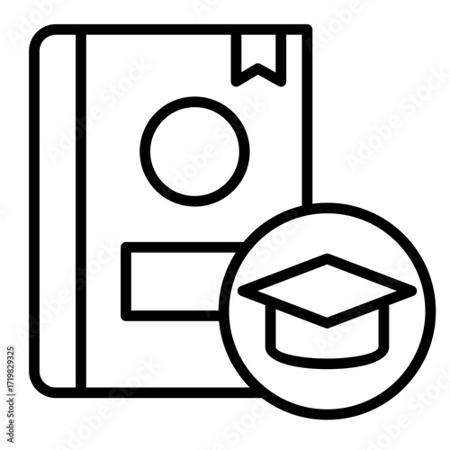 Dissertation  Icon Element For Design	