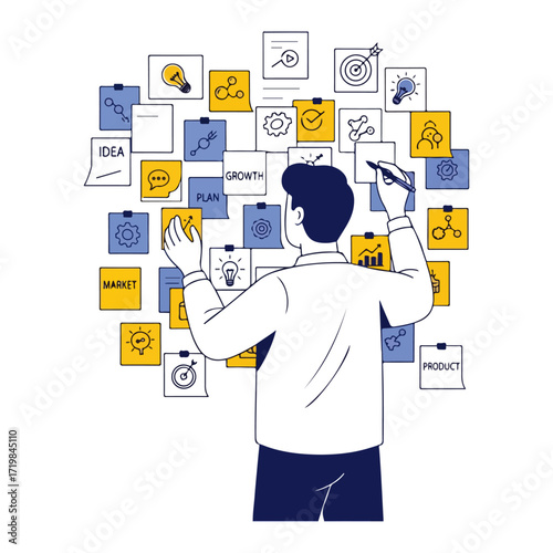 Brainstorming Idea Generation Business Plan Concept