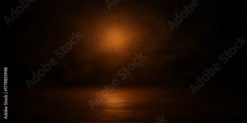 Furious fire and dark smoke against a stormy summer night sky