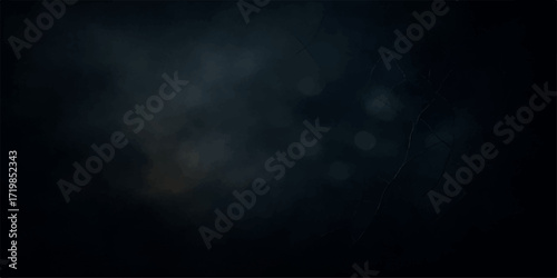 Abstract dark blue smoke texture on a black background resembling a stormy night sky