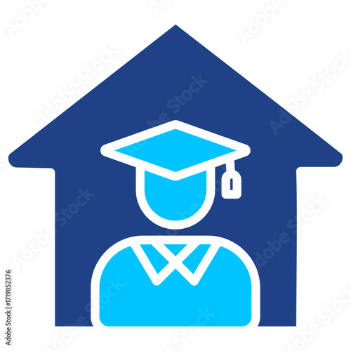 School Bus Simple Vector Icon Collection