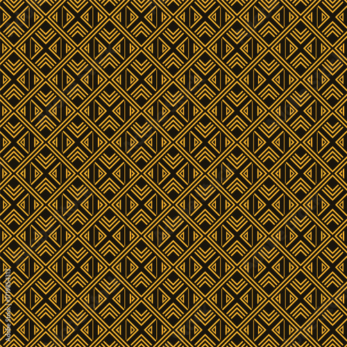 Elegant Art Deco geometric pattern background for sophisticated design 
