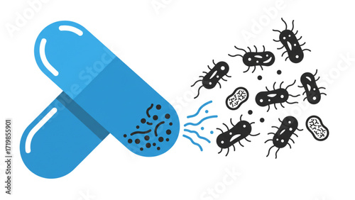 Advanced Enhanced Antibiotic Capsule Releasing Bacteria for Medical Treatment - Detailed Analysis and Insights