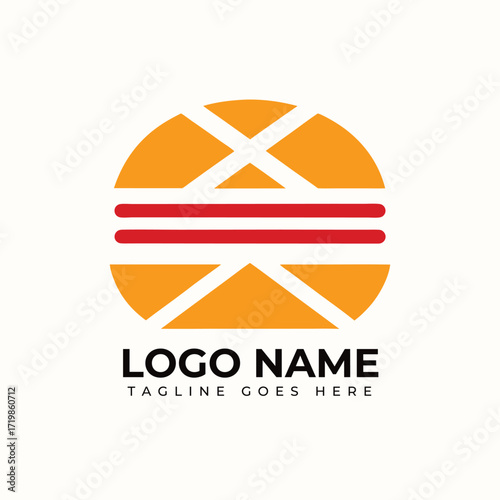 Bold abstract logo design modern branding symbol vibrant corporate identity
