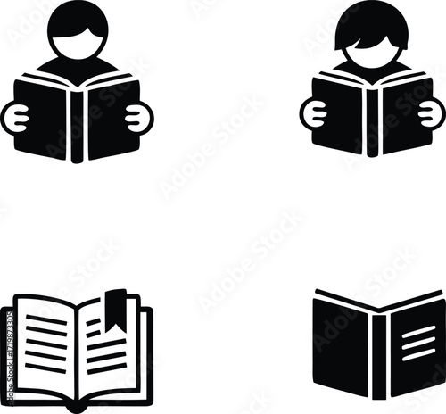 Reading Icons: Digital and Print Book Illustrations