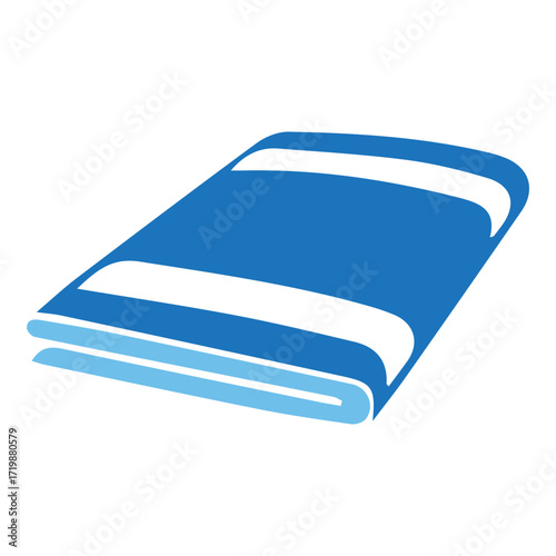 Folded Beach Towel