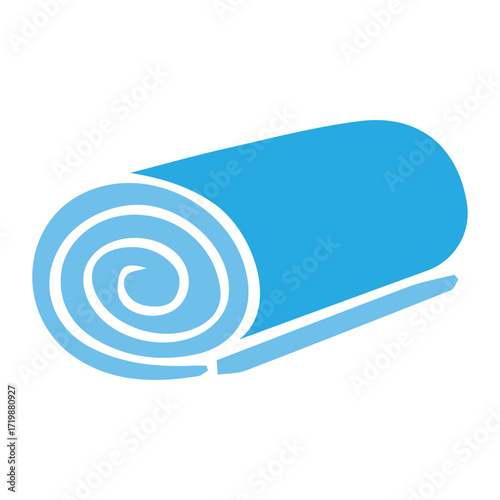 Rolled Yoga Mat