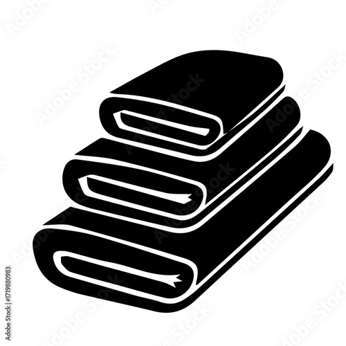 Stacked Towels