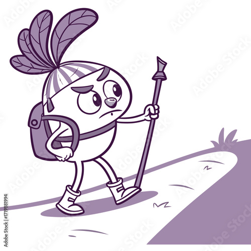 turnip trailblazer vector design.