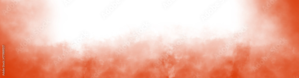 Fototapeta premium Smoke cloud particles isolated on transparent empty background. realistic smoke fog overlay. Realistic dry ice smoke clouds fog overlay template.