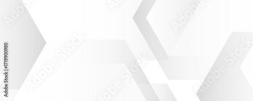 hexagon white geometric background with diamond and triangle shapes layered pattern design