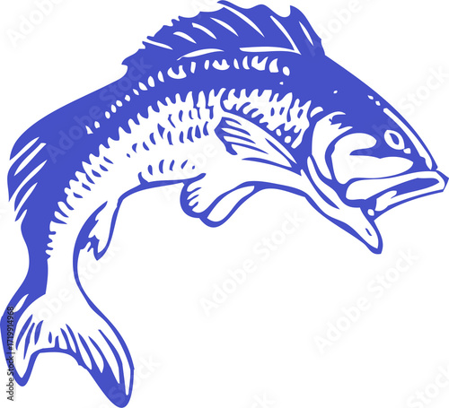 blue fish