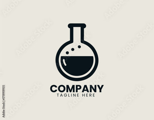Magic Potion Bottle Illustration