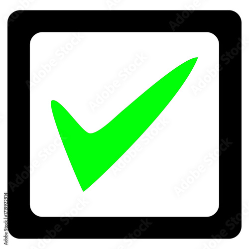 green check mark