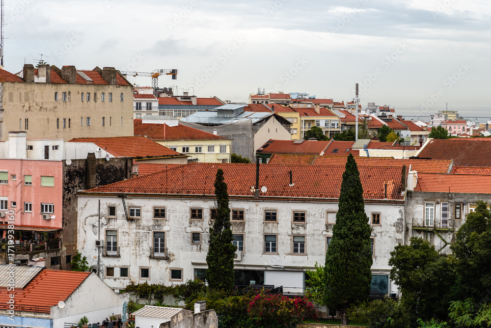 Fototapeta premium Lisbon Rooftops and Architecture