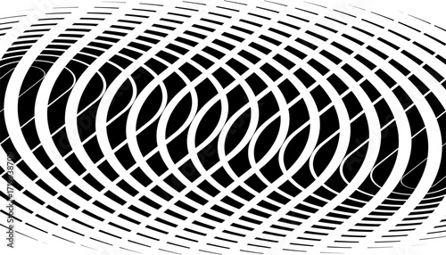 Smooth transition pattern with white isolated on white background, easily recoloured at your discretion. Vector Format Illustration 