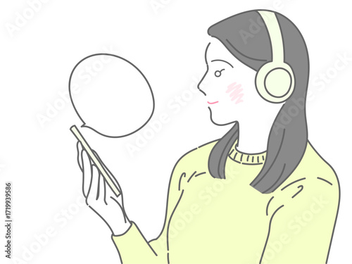 イラスト　女性
