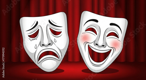 comedy and tragedy theater masks