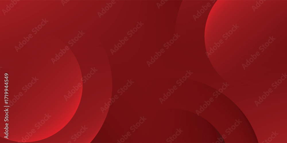 Obraz premium Red abstract background. Dynamic shapes composition. Eps10 vector