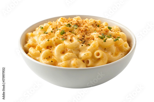 Creamy, Cheesy Mac and Cheese Bowl with Crispy Breadcrumbs, a Comfort Food Classic
