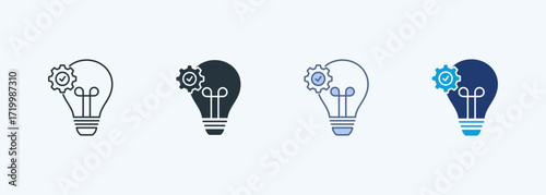 Energy Efficiency Multiple Style Icon Collection