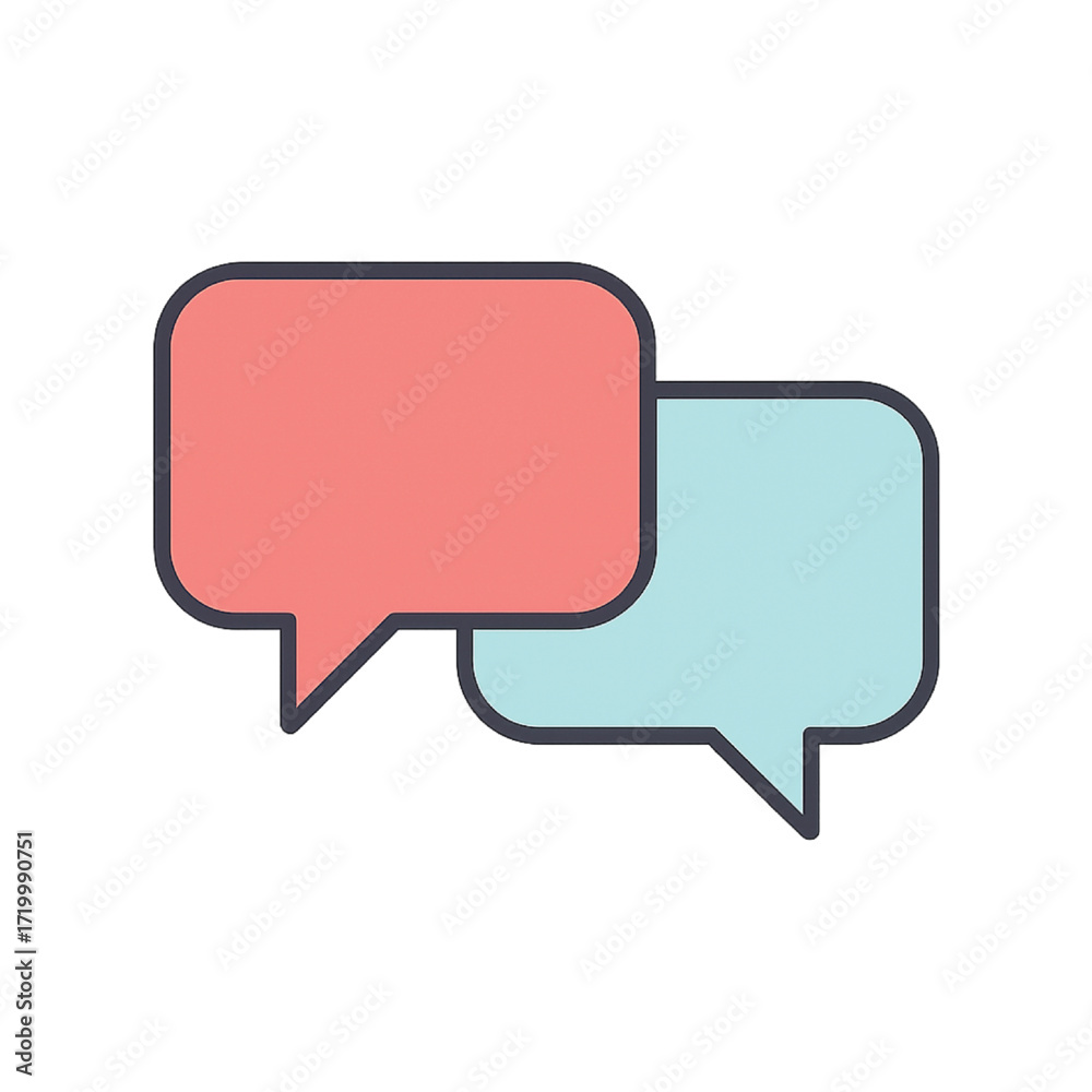 Naklejka premium speech bubble icon