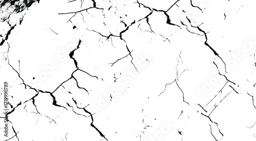Grunge concrete cement wall with crack ,for your design and texture background