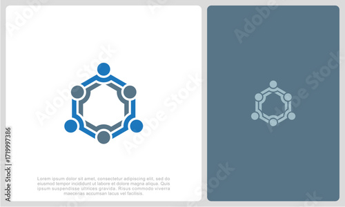 Human resources concept, target market and audience, focus group, public relations, vector icon - Vector