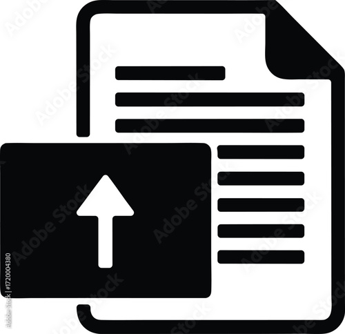 Upload report icon.