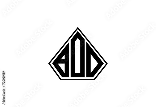 BDD Custom Monogram Logo Design.