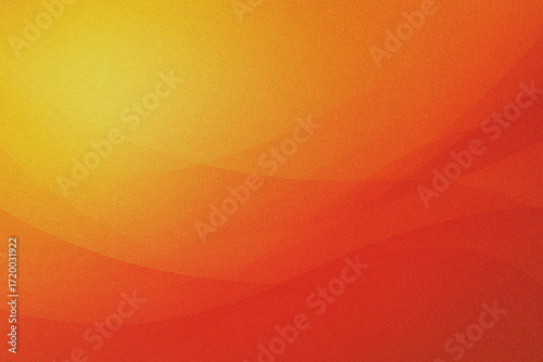 Vibrant gradient of warm yellow and fiery red hues blending smoothly across the textured canvas