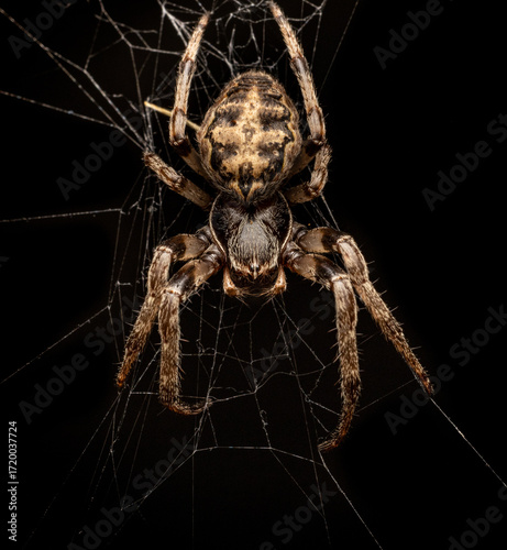 spider on a web