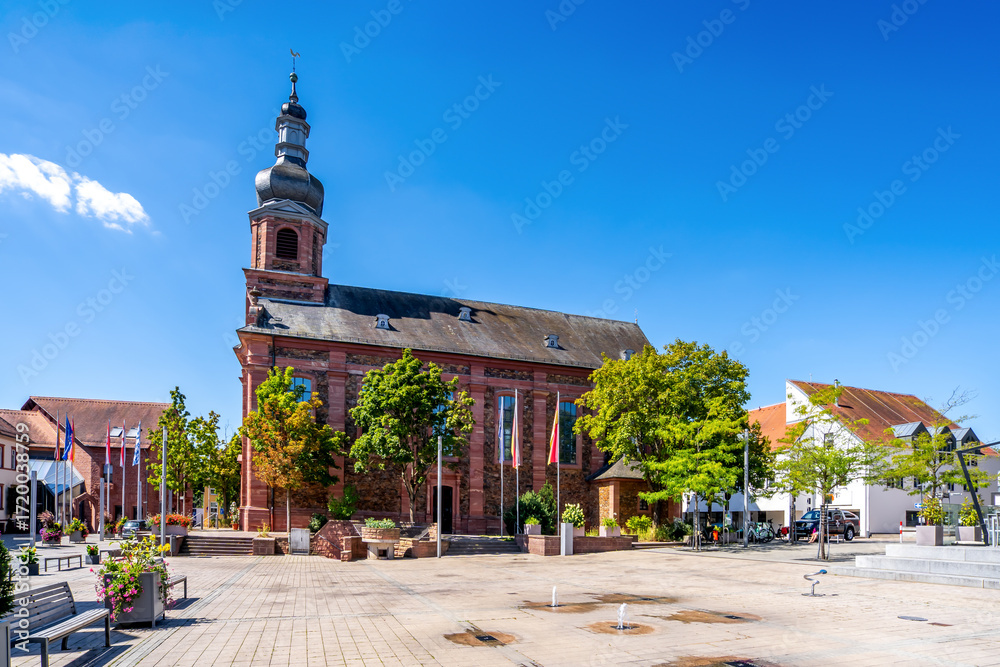 Obraz premium Altstadt, Alzenau, Hessen, Deutschland