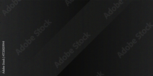 Fotografía Grey abstract curved wavy lines on black background
