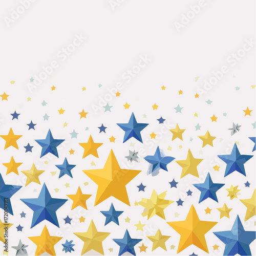 Hintergrund bunte Sterne