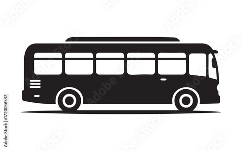vector illustration of a bus