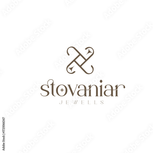 logo for business , jewellery logo vector