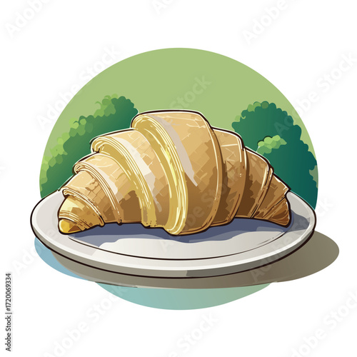 a croissant