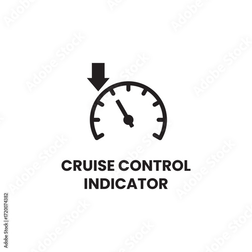 Cruise Control Active Indicator Dashboard Icon