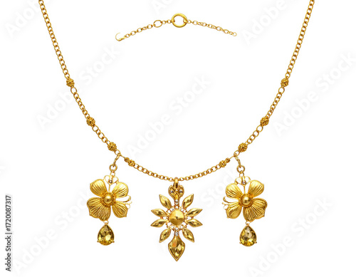 Wallpaper Mural Firefly_Blooming cherry blossom branch isolated on transparent background - Firefly_Beautiful gold necklace for women isolated on transparent backgroun  Torontodigital.ca