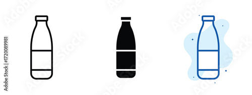 Set of pixel perfect colored Contains dairy icon.eps , 1 Silhouette, 1 Unexpanded, Contains dairy icon used on food labels.