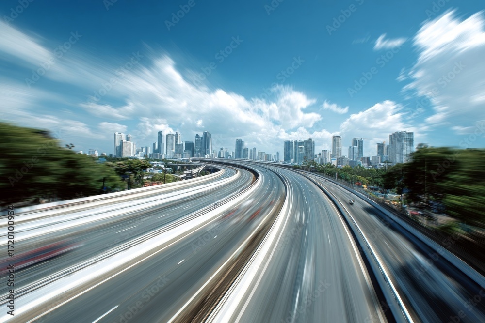 Obraz premium traffic in hong kong