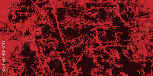 Seamless vector illustration of a dark, abstract red grunge pattern for a vintage paper backdrop. decoration, fire, light, paint, blood, card