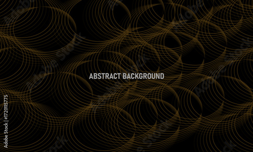 dark background with gold lines
