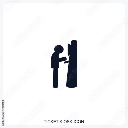 Ticket Kiosk Icon