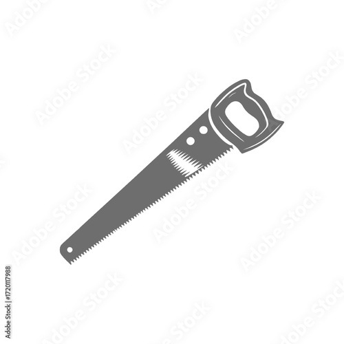 Hand SawDesign Illustration